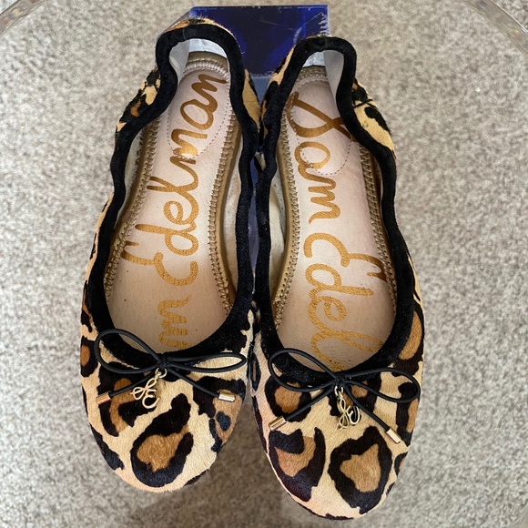 Sam Edelman Felicia Flats Animal Print - Picture 1 of 5